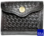 Leather Glove Pouch - Black